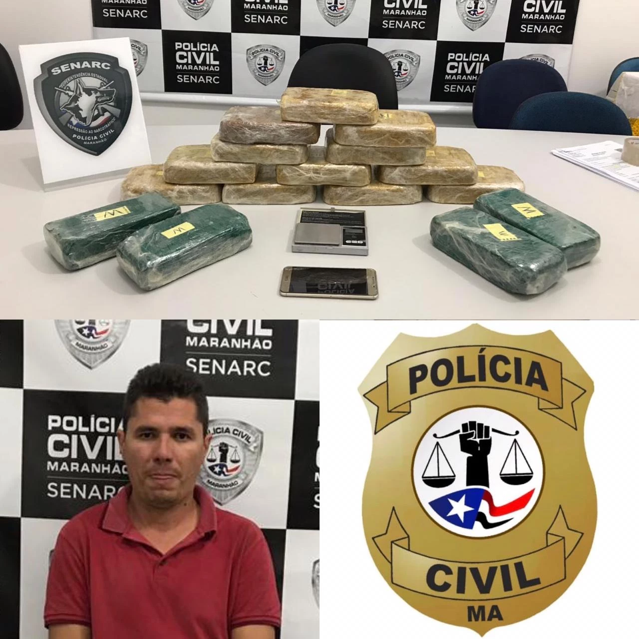 Rallyson Charles Lima de Andrade, de 35 anos. / Foto: Divulgação/SSP-MA.