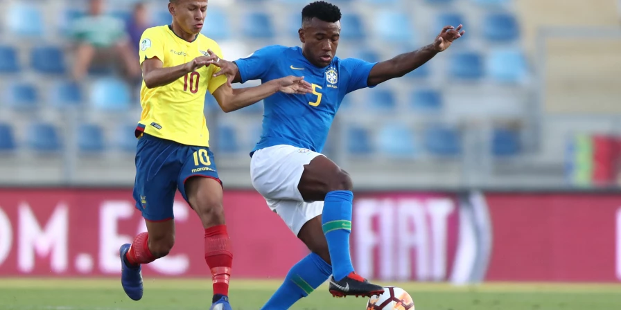 Brasil e Equador empataram em Rancagua.