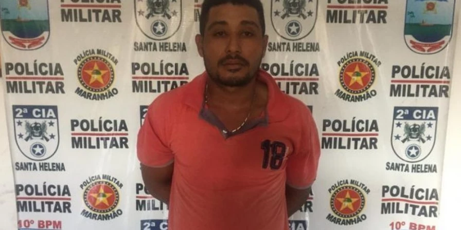 Francisco das Chagas Pereira Barros foi encaminhado para a delegacia do município de Santa Helena.