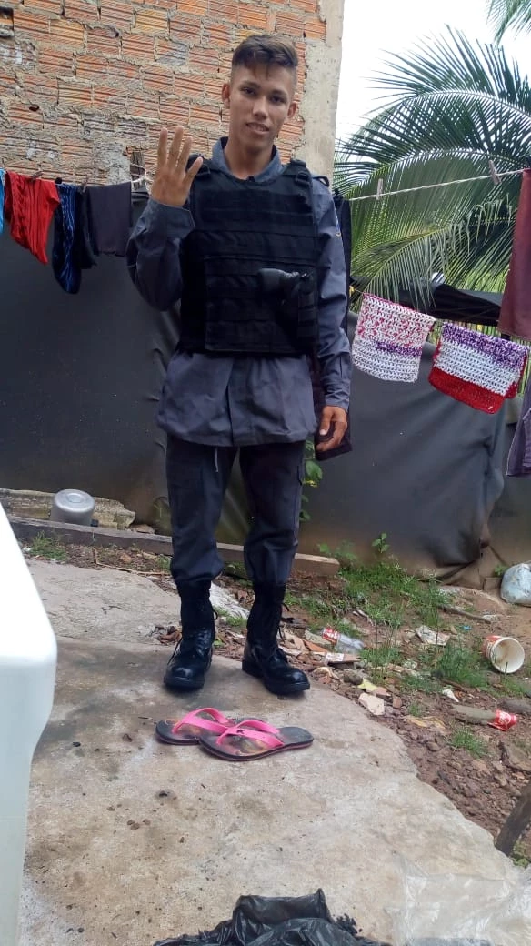 O falso PM foi identificado como José Wellington da Conceição Silva, 19 anos. Foto: Divulgação PMMA.