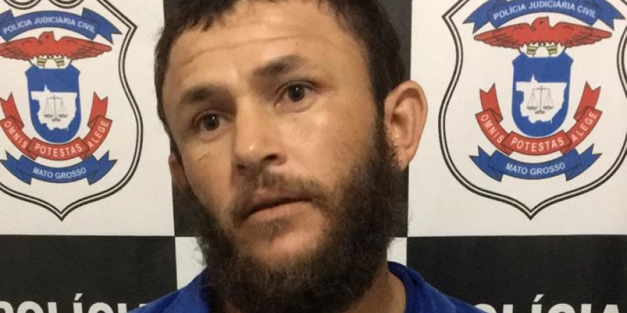 Carlos Sérgio Carvalho de Sousa, conhecido como "Neném do Izo", acusado do crime de pistolagem.