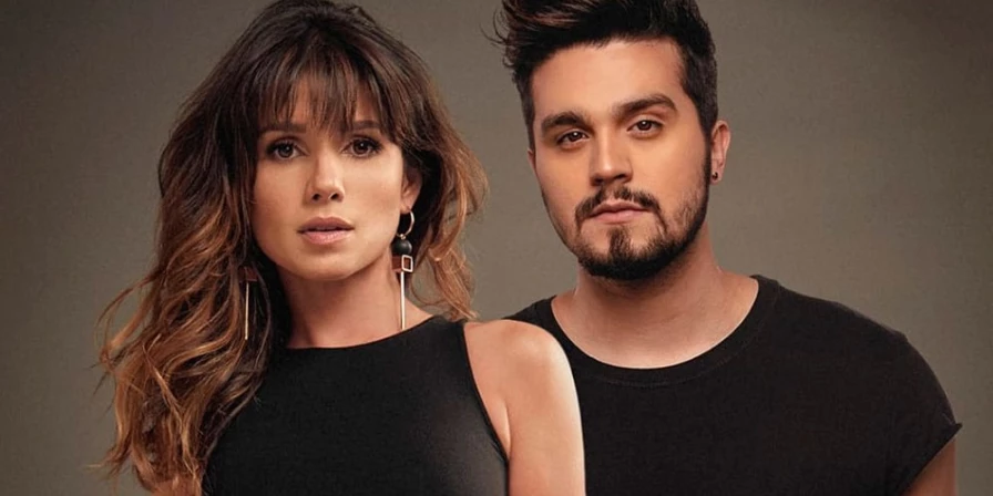 Paula Fernandes e Luan Santana.