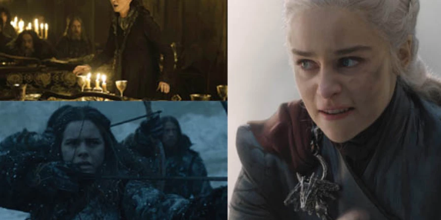 Cenas de Game of Thrones.