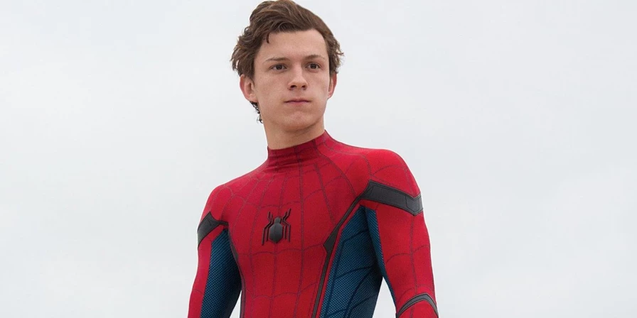 Tom Holland como "Homem-Aranha".
