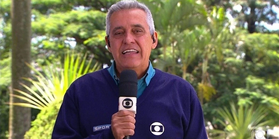 Mauro Naves, repórter da TV Globo.