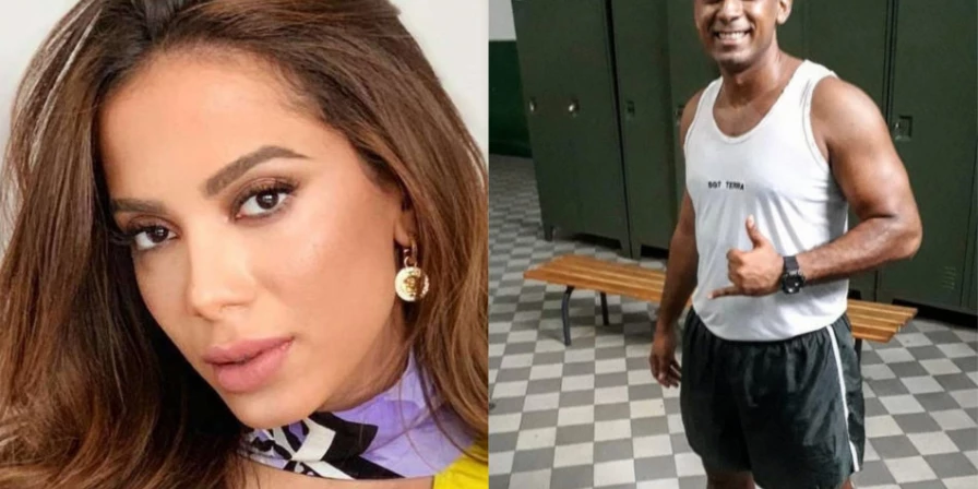 Além do irmão, Anitta também ganhou uma sobrinha de oito anos, que é filha de Felipe Terra com sua esposa.