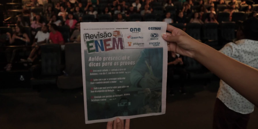 O “Aulão Presencial” aconteceu na manhã deste sábado (2).
