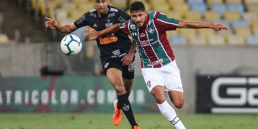 Fluminense e Atlético Mineiro se enfrentaram no Maracanã.