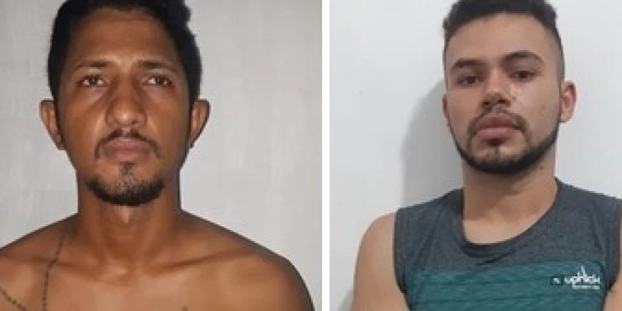 Josemilton Pereira da Silva Júnior, 27 anos, e Wellington Lopes da Silva, 24 anos.