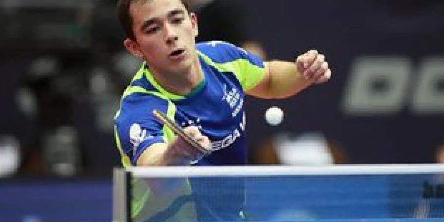 Brasileiro Hugo Calderano garantiu a classificação para a decisão.