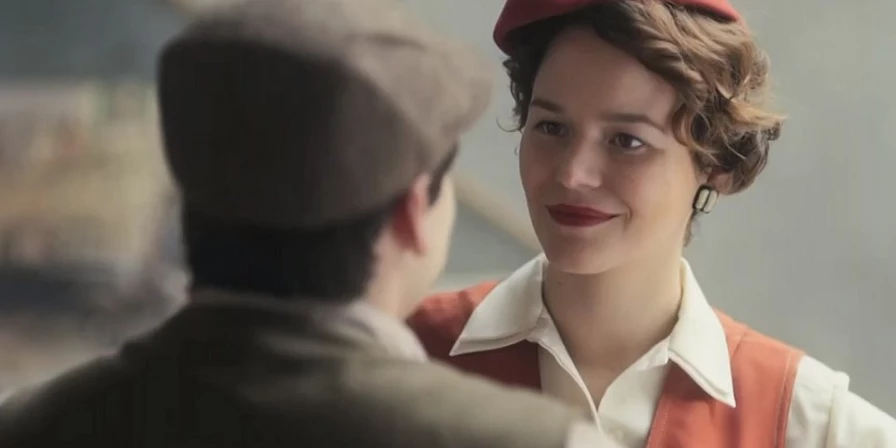 Alfredo (Nicolas Prattes) e Adelaide (Joana de Verona).