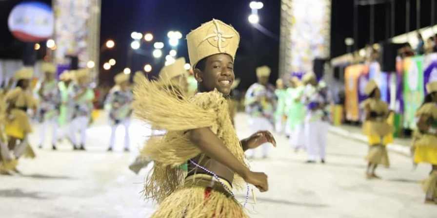 Blocos Afros se apresentaram no último dia de programação na Passarela do Samba de São Luís, no Anel Viário.
