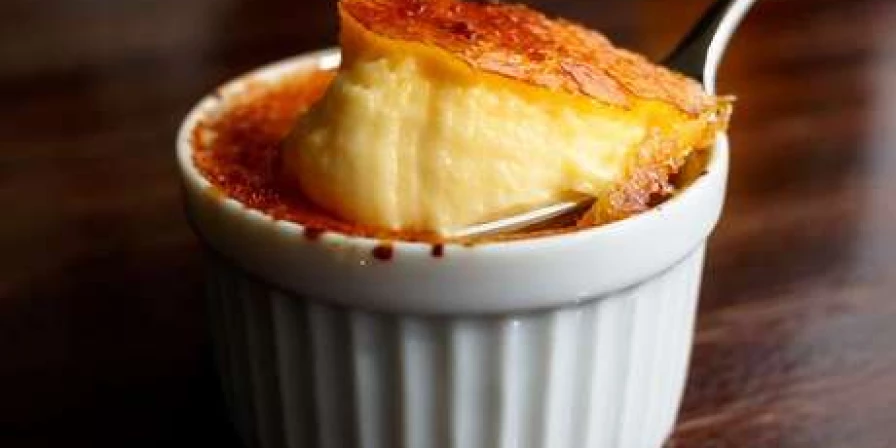 Creme brûlée.