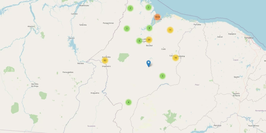Maranhão tem 1.757 casos confirmados de coronavírus.