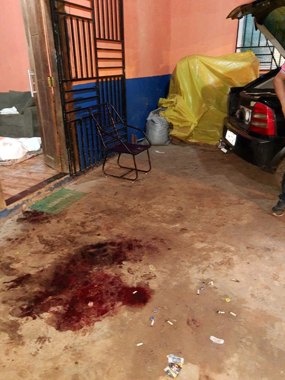 O crime aconteceu na madrugada desse sábado (25), na residência do casal. (Foto: divulgação)
