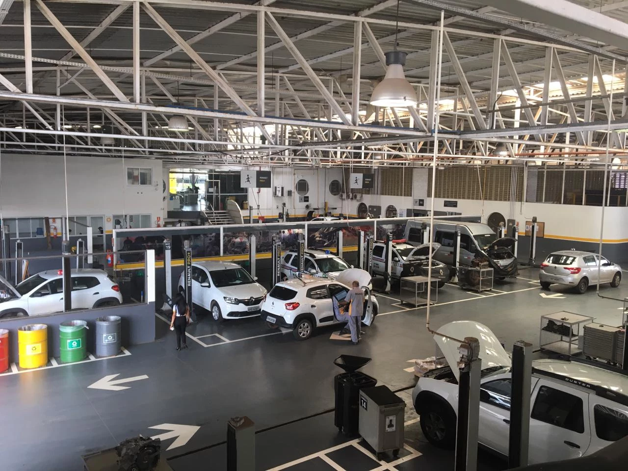 Oficina da concessionária Du Nort Renault, em São Luís. / Foto: Divulgação.
