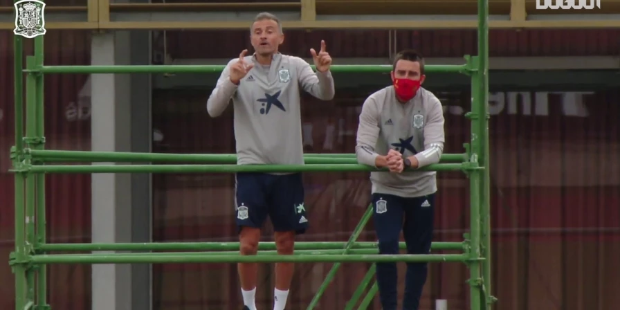 Treinador da seleção espanhola retomou, nos treinos da Espanha para a UEFA Nations League 2020/21