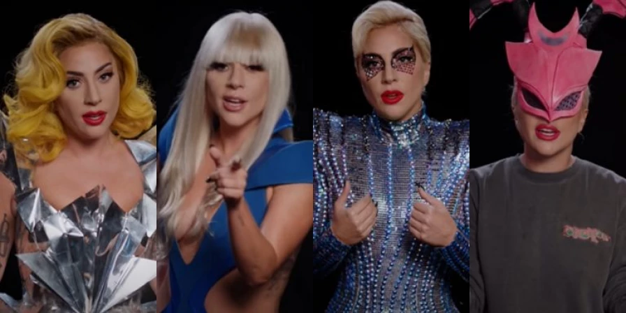 No vídeo, de quase três minutos, a diva do pop aparece primeiro com um vestido metálico e uma peruca amarela, figurino usado na turnê ‘Monster Ball’.