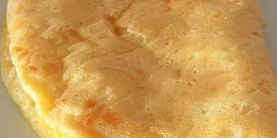 Pão de queijo de frigideira.