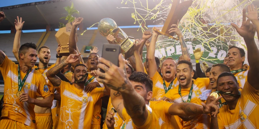 O Brasiliense é o novo campeão da Copa Verde.
