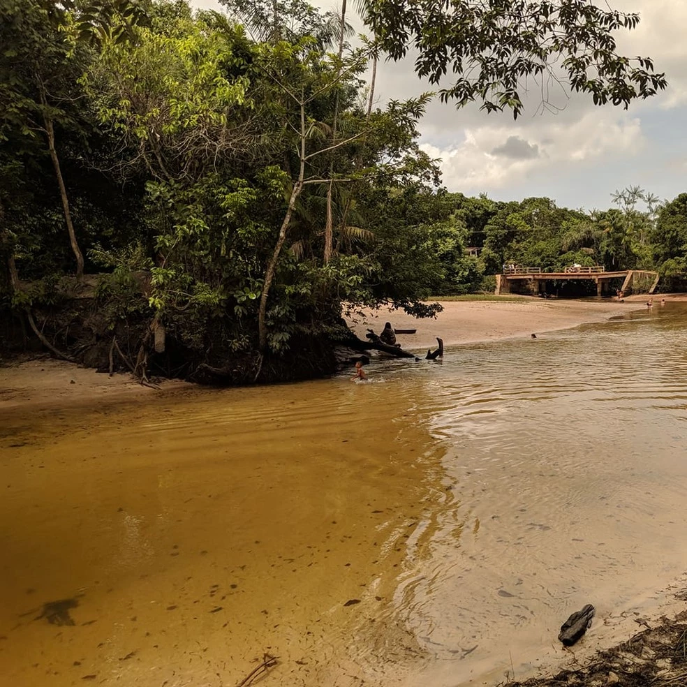 Rio de Itatuaba, em Icatu. / Foto: Divulgação/Erick Montes.