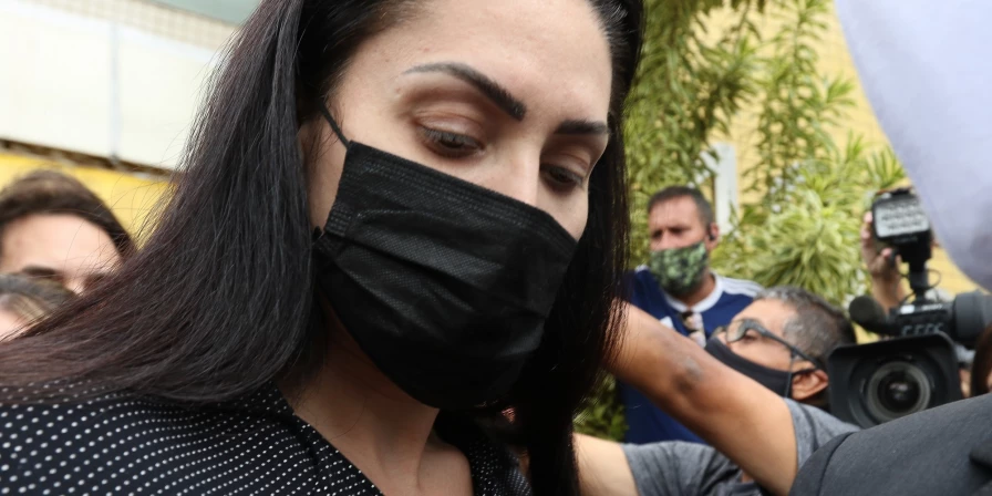 Monique Medeiros é suspeita da morte do próprio filho, Henry Borel, no dia 8 de março.