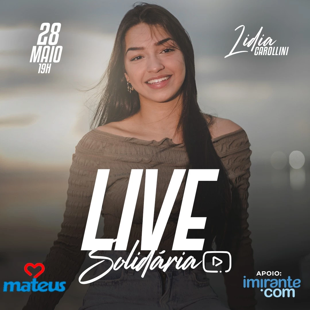 Essa é a 4ª Live Solidária realizada pela jovem cantora maranhense. / Foto: Leonardo Mendonça.