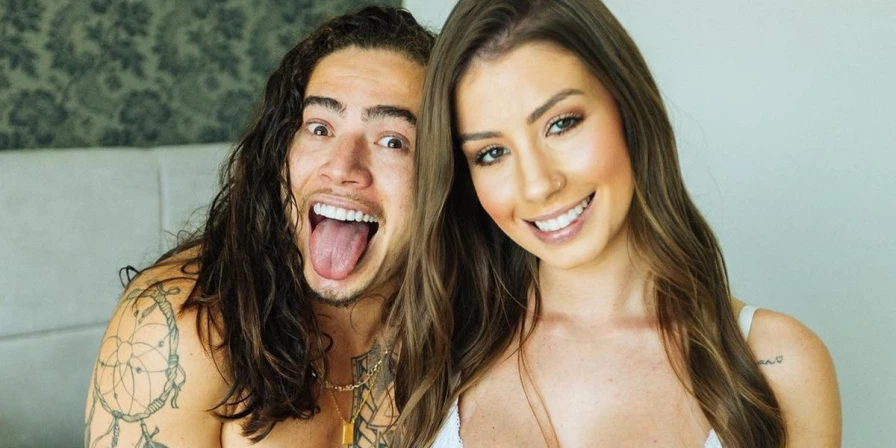 Whindersson Nunes e Maria Lina Deggan.