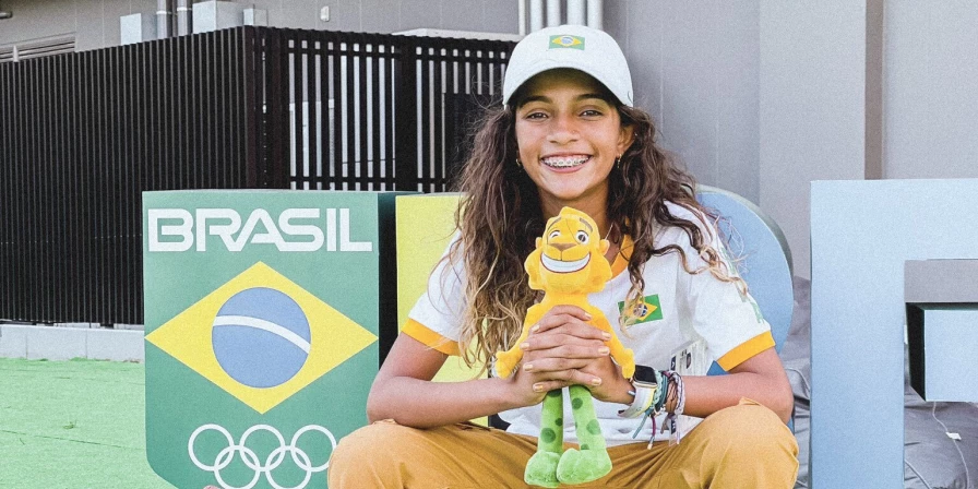 Rayssa Leal virou o xodó da delegação do Brasil em Tóquio