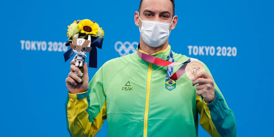 O nadador brasileiro Fernando Scheffer.