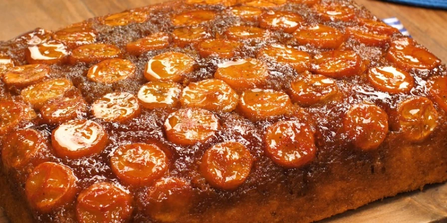 Bolo de banana.