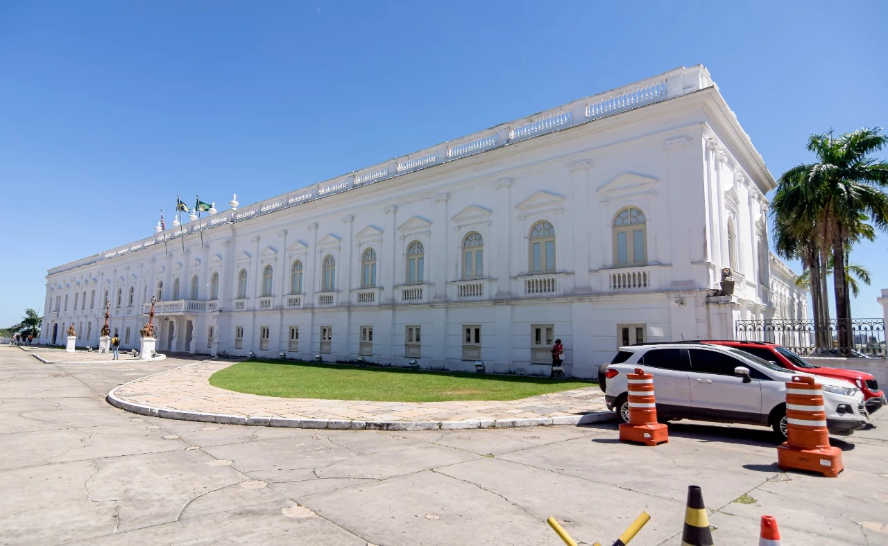 Palácio dos Leões é sede do Poder Executivo Estadual, residência do governante em exercício. Foto: Divulgação / Governo do Maranhão.
