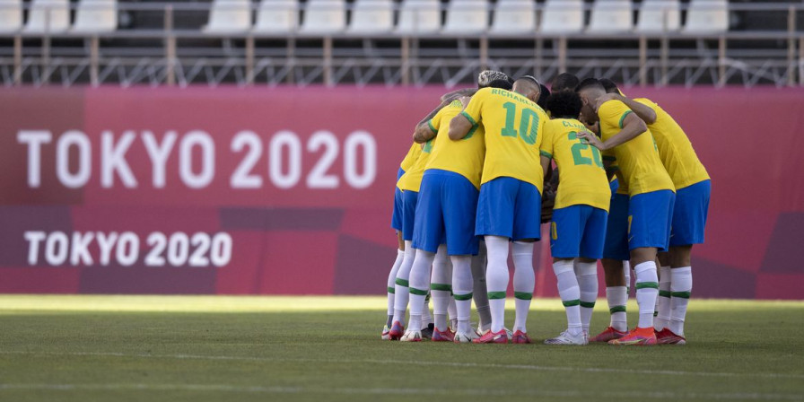 Equipes estão invictas com campanhas iguais: 3 vitórias e 2 empates. ( Foto: Lucas Figueiredo / CBF)
