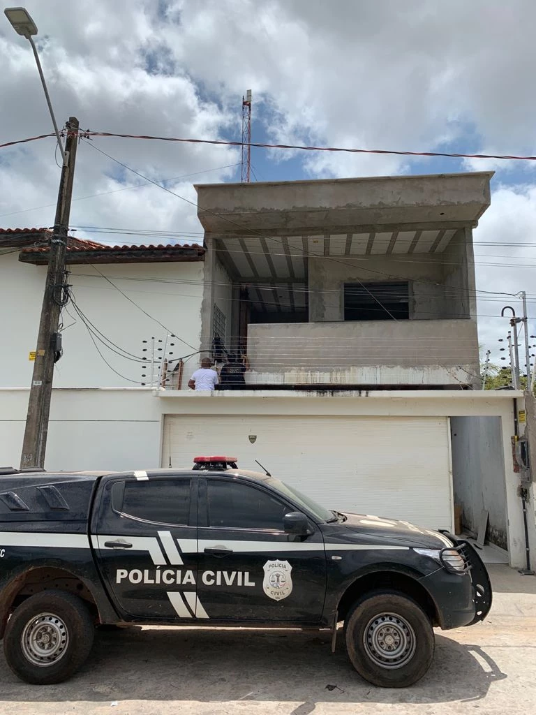 Empresa provedora de sinal de internet foi alvo de busca e apreensão. / Foto: Divulgação/Polícia Civil do Maranhão.