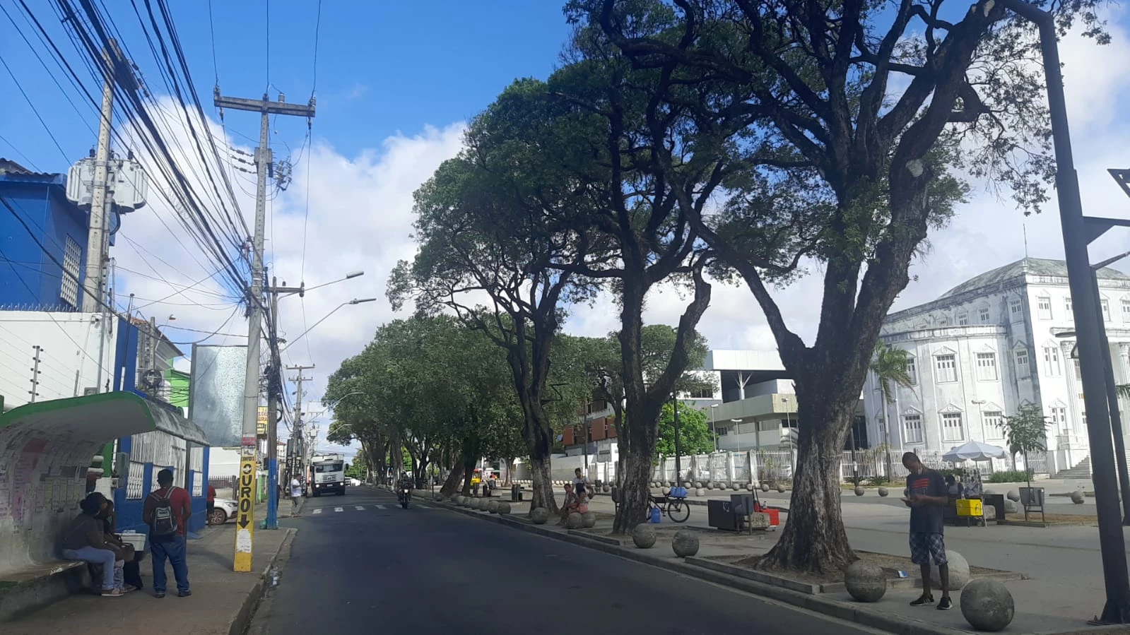 Centro de São Luís. / Foto: Alessandra Rodrigues/Mirante AM.