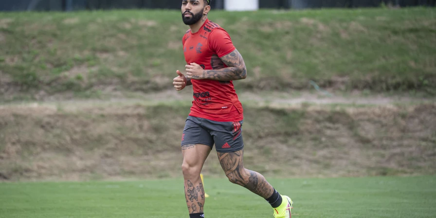 Gabigol, atacante do Flamengo.