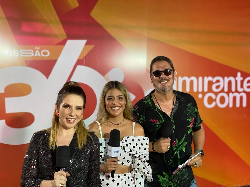 Show foi apresentado por Amanda Couto, Claudinho Polari e Themys ValeVale