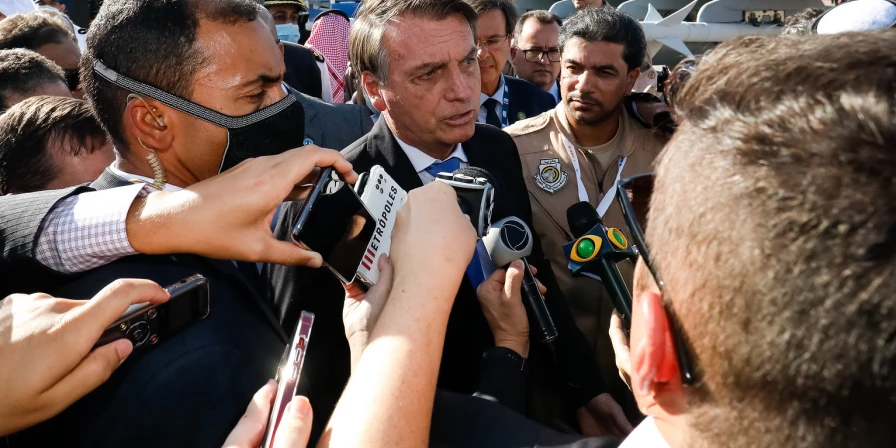 Bolsonaro fez comentário nas redes sociais