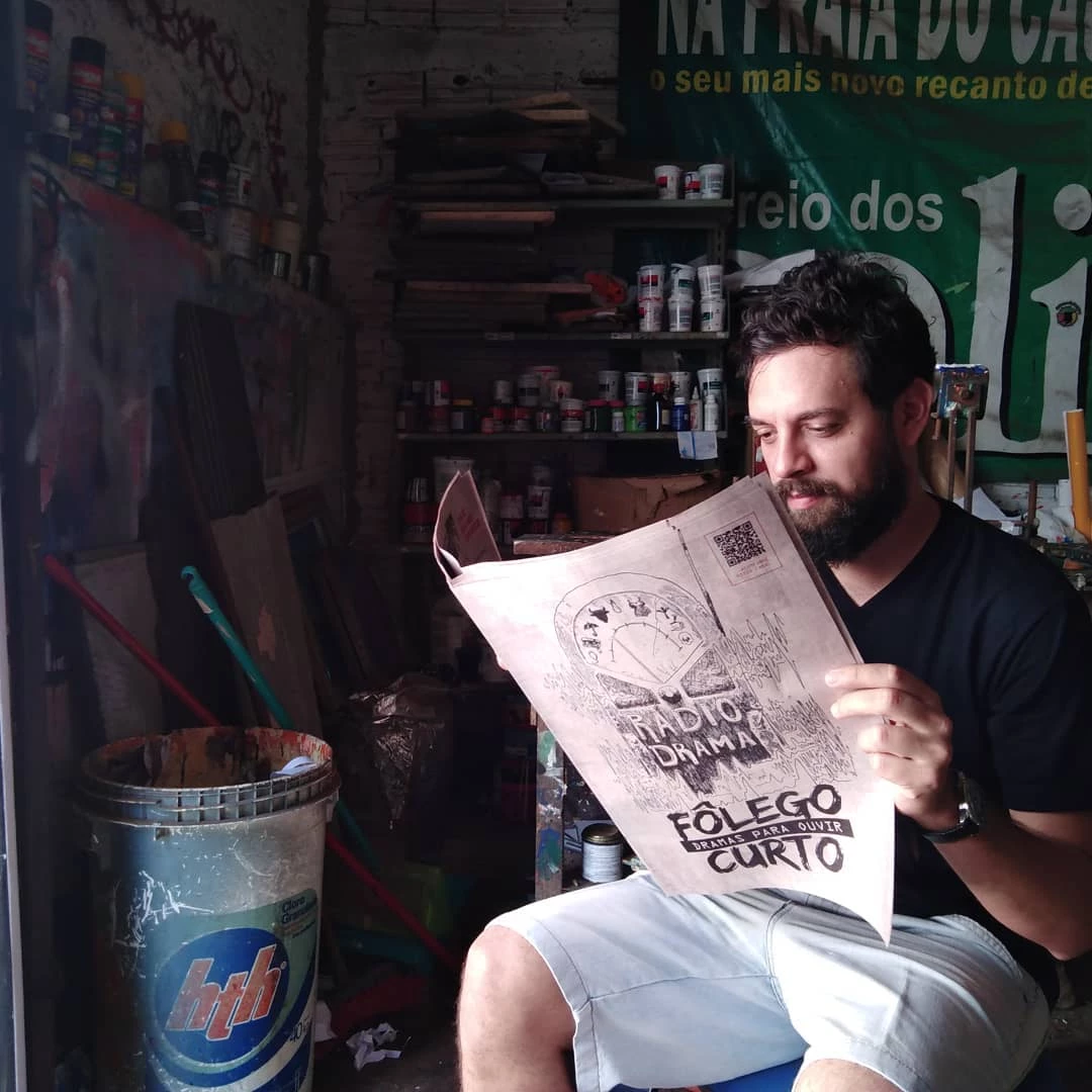 Igor Nascimento é escritor, diretor, produtor e pesquisador, atuante no cinema, no teatro e na literatura. (Foto: Reprodução / Instagram)