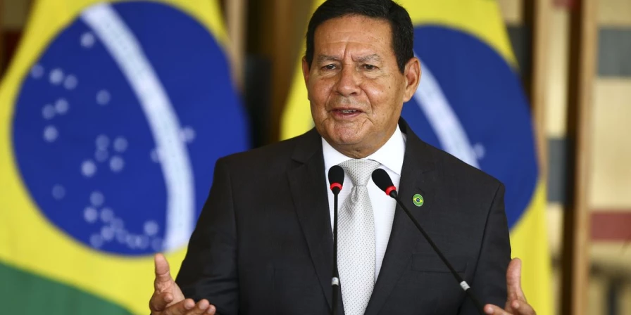 Ao comentar o aumento no desmatamento da Amazônia, Mourão disse que o que faltou foi uma falta de integração entre os órgãos envolvidos.