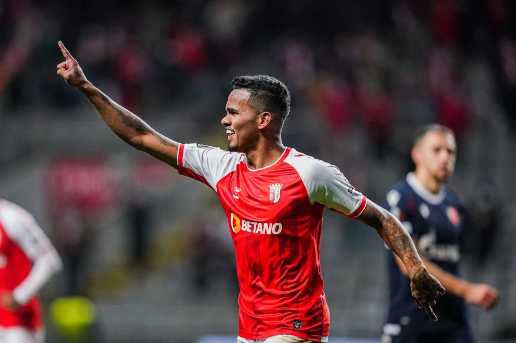 Galeno fez o gol do Braga em empate com o Estrela Vermelha
