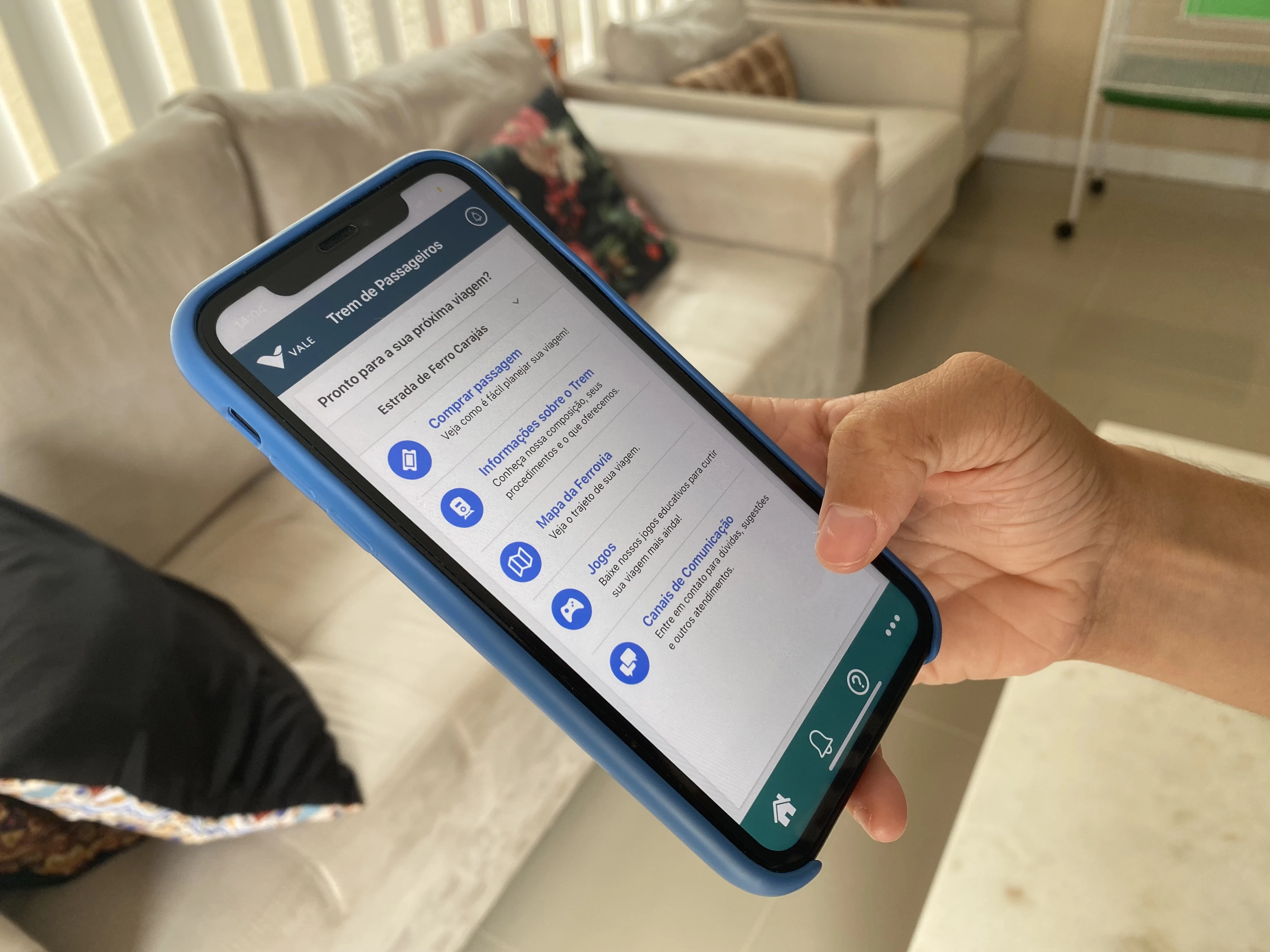 Nova alternativa de compra foi lançada pela Vale esta semana e pode ser baixada gratuitamente nas plataformas Android e IOS. (Foto: Divulgação / Vale)