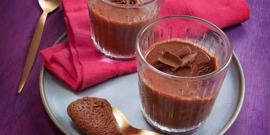 Mousse de chocolate.