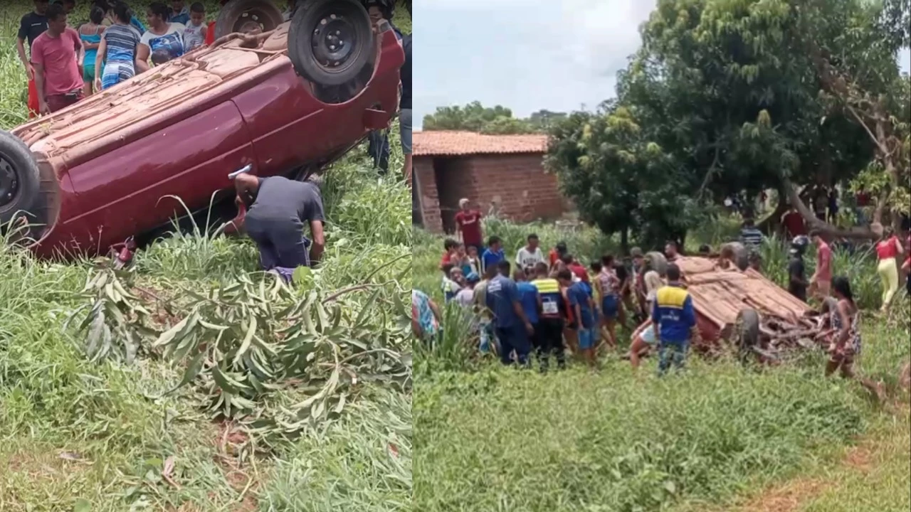 Outras duas pessoas ficaram feridas no acidente. (Foto: Divulgação)