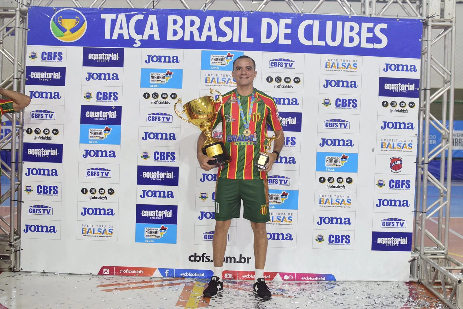 Denir Francisco é capitão do Sampaio Araioses (Foto-Divulgação)