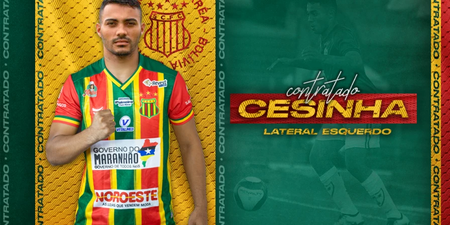 Cesinha, lateral-esquerdo do Sampaio Corrêa.
