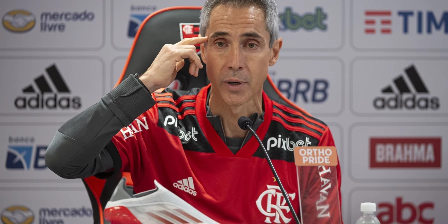 Paulo Sousa, técnico do Flamengo.