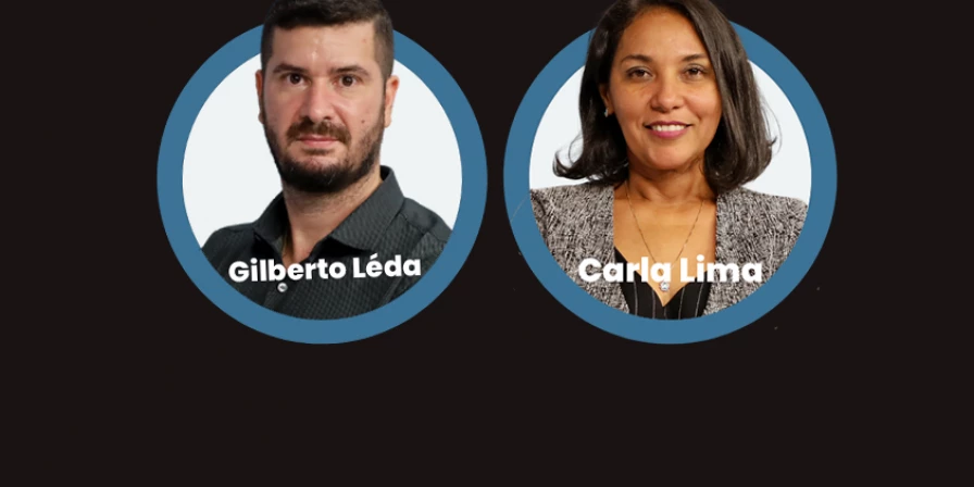 Carla Lima e Gilberto Léda estão na 63ª edição do Politicast