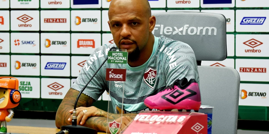 Felipe Melo, volante do Fluminense.