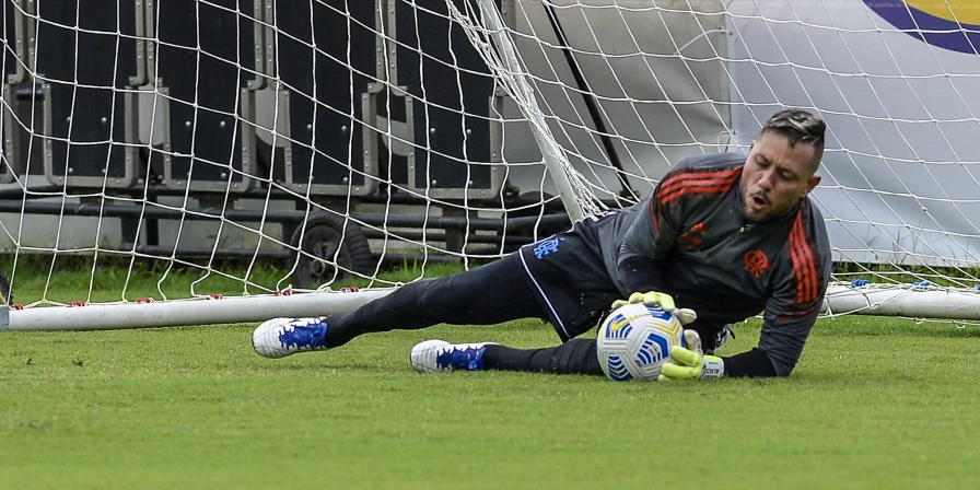 Diego Alves, goleiro do Flamengo.